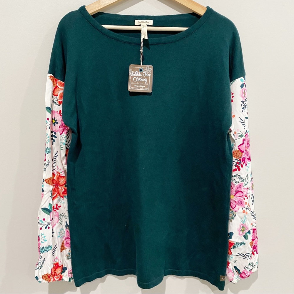MATILDA JANE Fancy and Flouncy Top, Size Medium